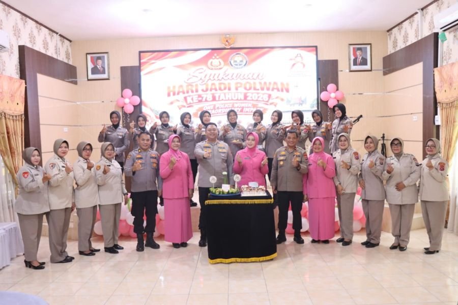HUT ke-78 Polwan, Polres Pasaman Teguhkan Dedikasi Polisi Wanita untuk Masyarakat