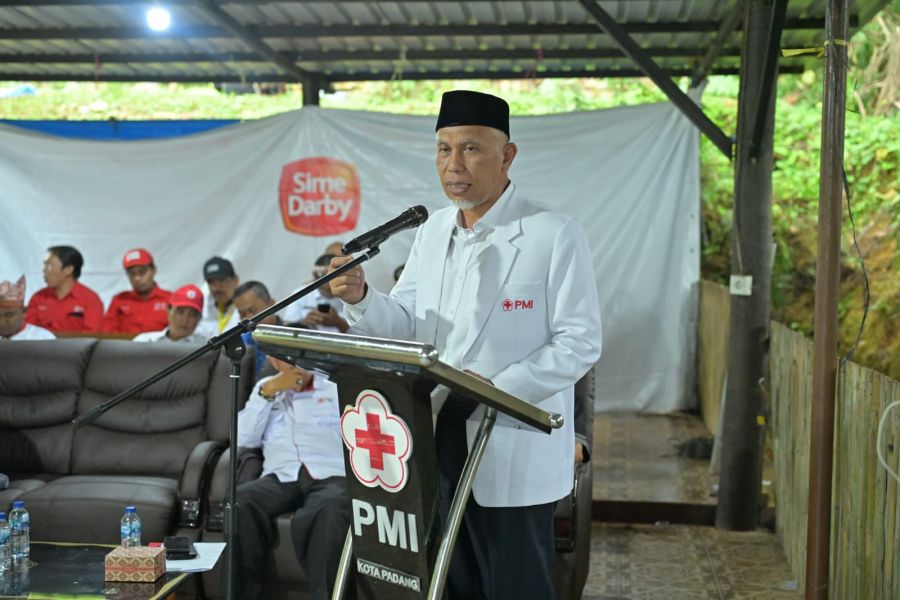 HUT PMI ke-79, Gubernur Mahyeldi : Terima Kasih Relawan yang Selalu Hadir untuk Warga Sumbar