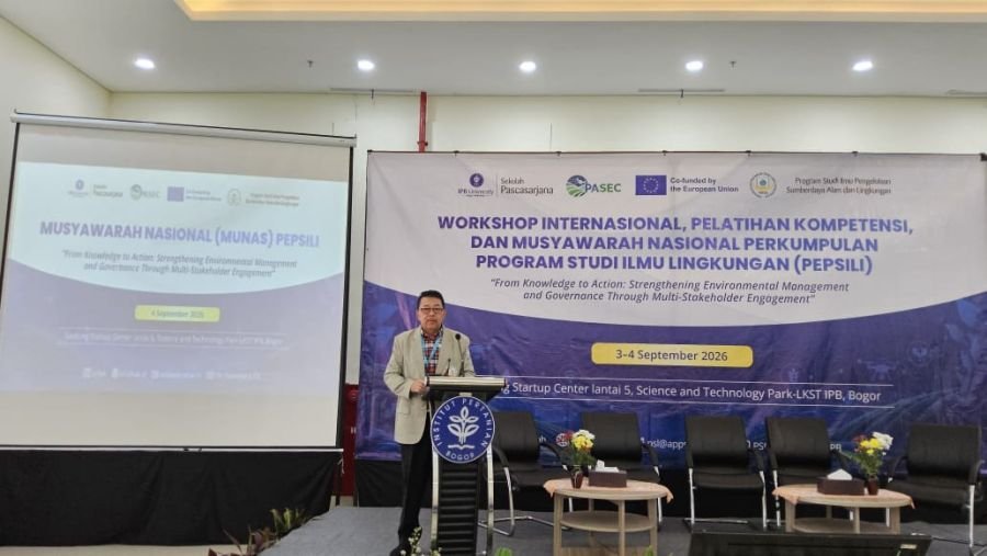 Ilmu Lingkungan UNP Perkuat Jejaring Akademik di Workshop Internasional dan Munas PEPSILI