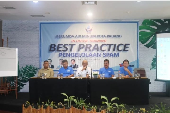 In House Training Best Practice Pengelolaan SPAM bagi PDAM se Sumbar