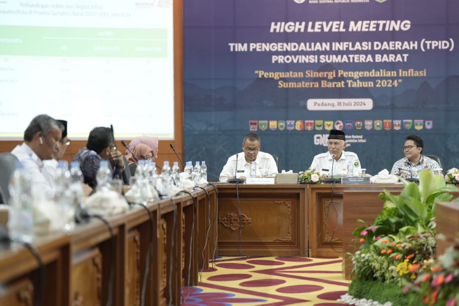 Inflasi Sumbar Masuk 10 Besar Nasional, Mahyeldi Tekankan Perlunya Langkah Konkrit Pengendalian