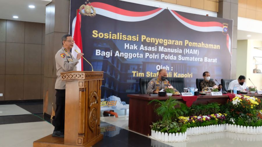 Ini Penyampaian Sahli Kapolri saat di Polda Sumbar