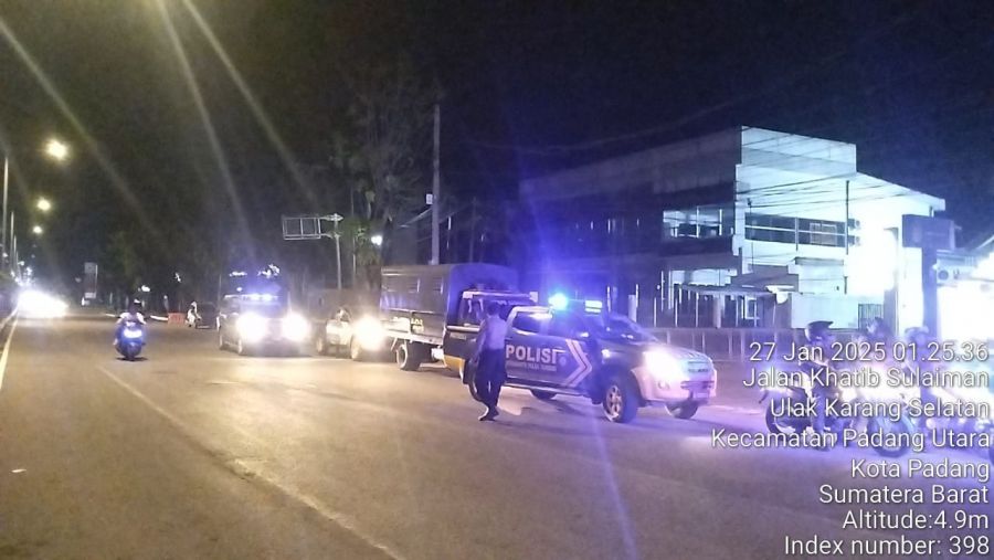 Intensifkan Cegah Tawuran dan Balap Liar, Tim KRYD Kembali Gelar Patroli Kota