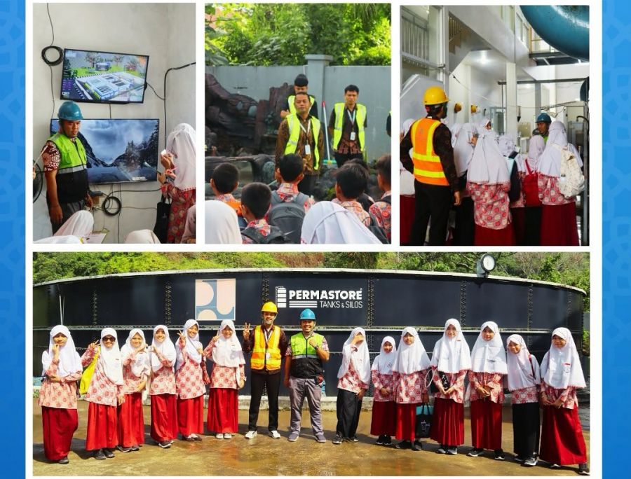 IPA Palukahan Perumda Air Minum Kota Padang menerima Kunjungan Belajar Siswa SDIT Adzkia 2 Padang