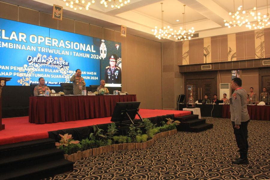 Irjen Pol Suharyono Pimpin GO Bulanan Triwulan I 2024