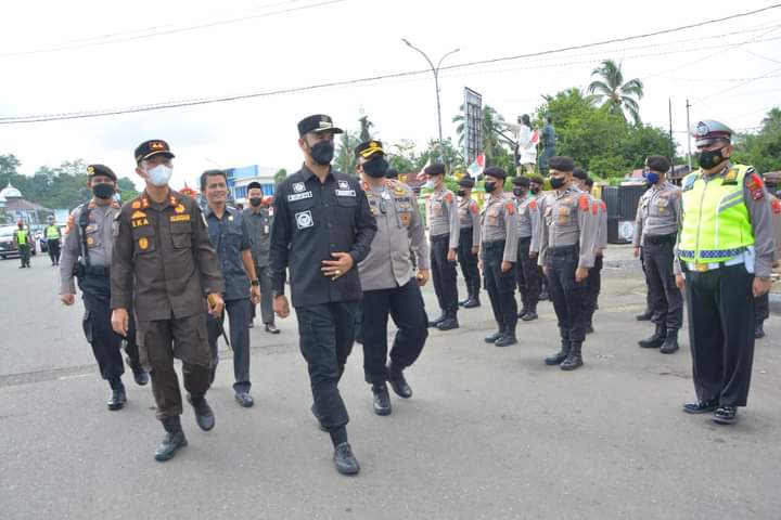 Apel Gelar Pasukan Ops Ketupat Singgalang 2022, Bupati Sijunjung Bacakan Amanat Kapolri