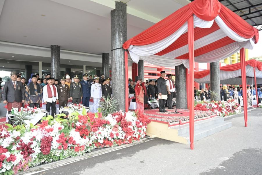 Jadi Irup Hari Kelahiran Pancasila, Mahyeldi Ajak Seluruh Komponen Bangsa Merawat Ideologi Bangsa