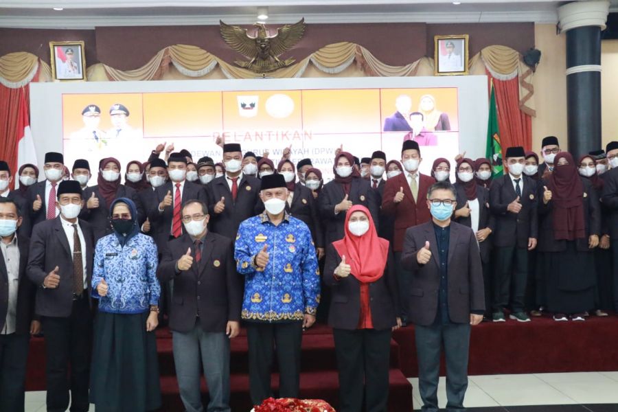 Jadi Saksi Pelantikan DPW PPNI Sumbar, Gubernur Himbau Perawat Jalin Sinergitas dengan Pemerintah 