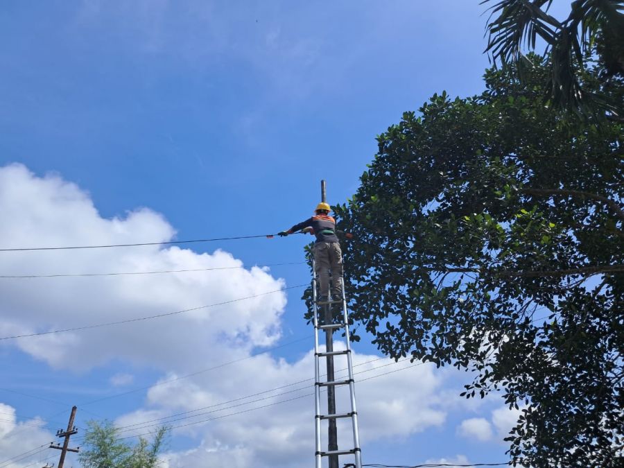 Jaga Stabilitas Internet Selama Lebaran, PLN Icon Plus Lakukan Optimalisasi Jaringan di Minas