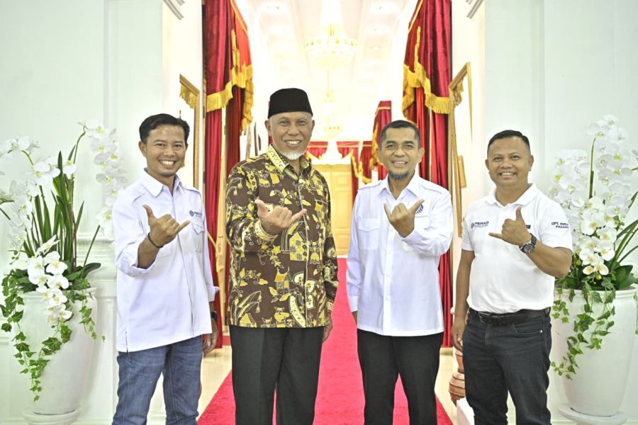 Jajaran Pengurus Peradi Padang Temui Gubernur Mahyeldi, Bahas Penyaluran Bantuan Penanganan Bencana