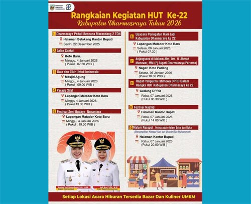 Jalan Santai Berhadiah Motor Hingga Muhasabah Bersama Hadad Alwi