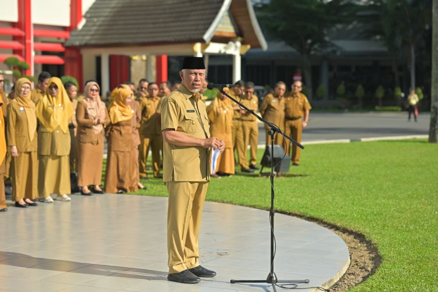 Jalani Cuti Pilkada, Mahyeldi Minta Seluruh ASN Pemprov Sumbar Terus Optimal Melayani Masyarakat