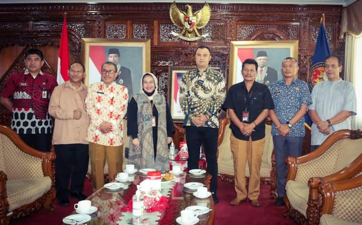 Jalin Kerjasama, Bupati Benny Pimpin Rombongan Pemkab Sijunjung Kunjungi Kampus IPDN Jatinangor