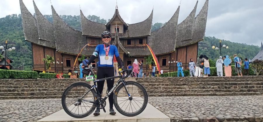 Jelajah Cycling Series (JCS) Minangkabau 2023 Bawa Berkah bagi Pedagang Kecil