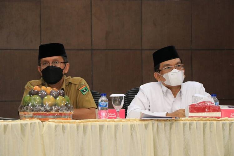 Jelang Keberangkatan Jemaah 4 Juni Mendatang, PPIH Embarkasi Padang Gelar Rapat Persiapan