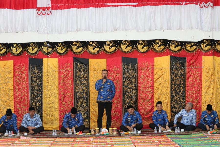 Jelang Puasa Ramadhan 1444H, Lingkup Setdakab Sijunjung Gelar Halal Bi Halal