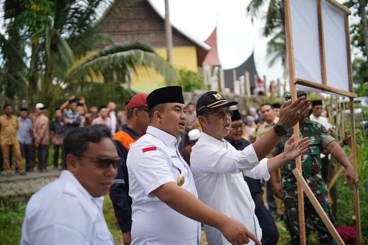 Jembatan Siguntur-Siluluak Sepanjang 150 Meter Telan Dana Rp.21,7 M Mulai Dikerjakan