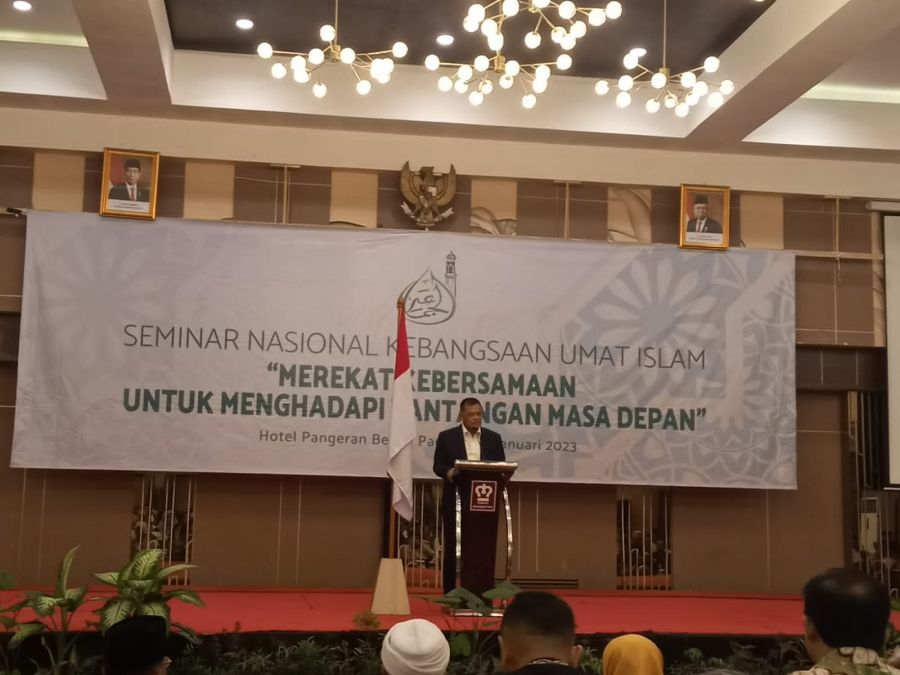 Jenderal TNI (Purn) Gatot Nurmantyo Hadiri Seminar Nasional Bersama Para Tokoh Nasional 