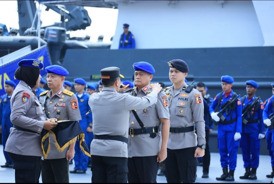 Kabaharkam Polri Pimpin Sertijab Kakorpolairud, Peningkatan Kapasitas & Inovasi Jadi Fokus Utama