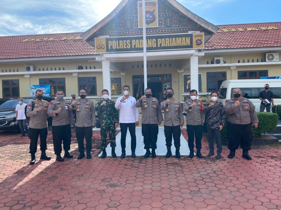 Kakorbinmas Baharkam Polri Kunjungi Polres Padang Pariaman
