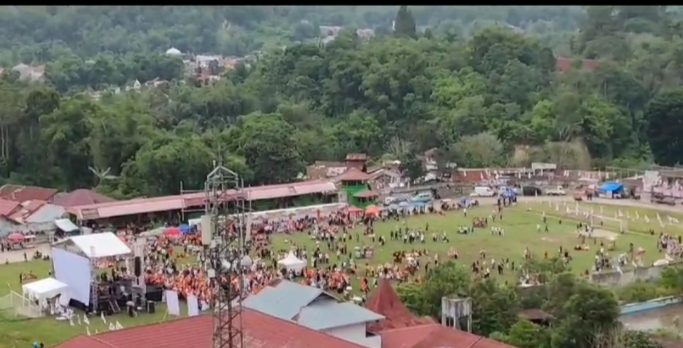 Kampanye Akbar PKS dan AMIN di Bukittinggi Sepi, Petinggi Partai Sebut Massa Hadir 10 Ribu Orang