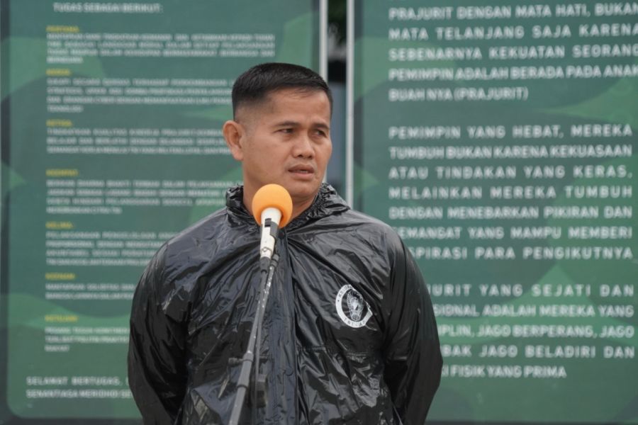 Kapenrem 032/Wbr Himbau Prajurit dan PNS agar Tidak Salah Langkah Dalam Bermedsos