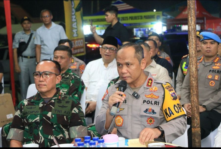 Kapolda Sumbar Cek Pos Pengamanan Operasi Ketupat Singgalang 2025