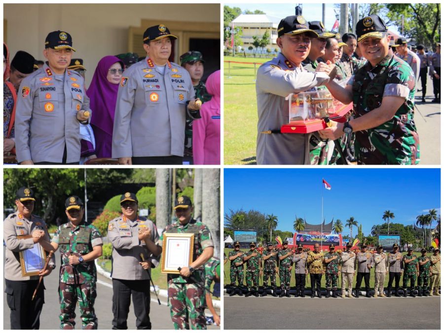 Kapolda Sumbar hadiri Penutupan Latsitardanus XLIII tahun 2023 di Istana Gubernur Sumbar 