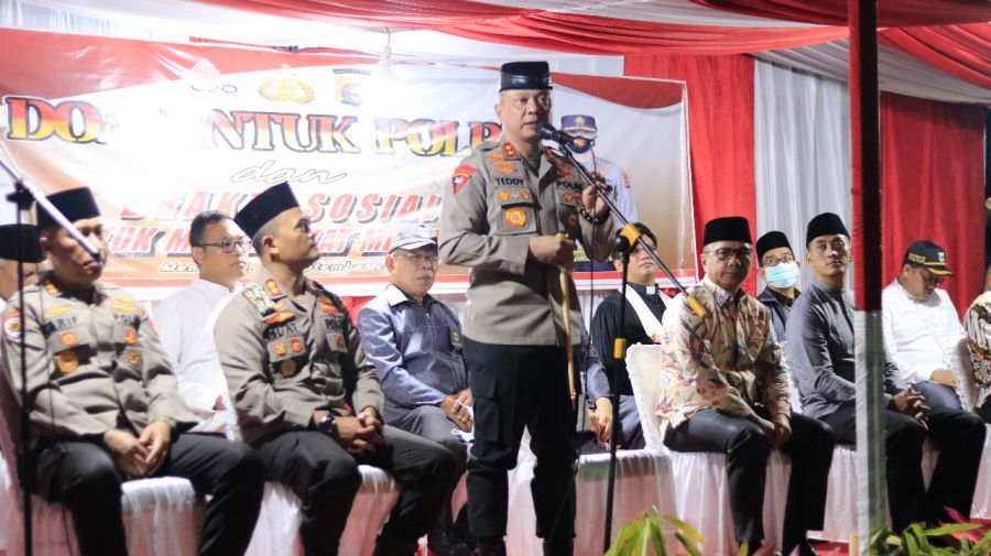 Kapolda Sumbar Ikuti Doa Bersama Lintas Agama di Polres Kepulauan Mentawai