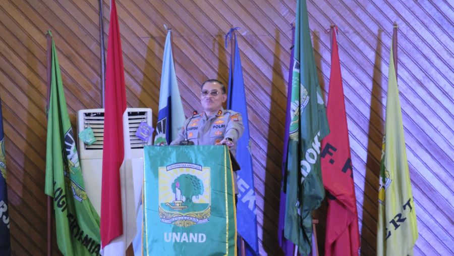Kapolda Sumbar Jadi Keynote Speech di Unand