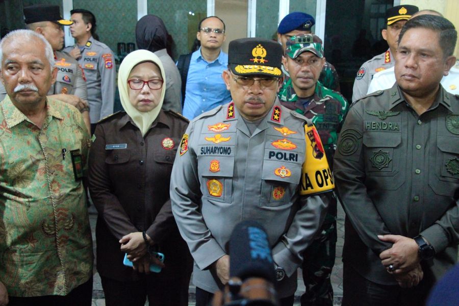 Kapolda Sumbar Lepas Pasukan Patroli Skala Besar dalam Rangka Pam Nataru