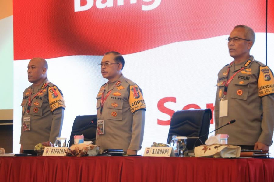 Kapolda Sumbar pimpin GO Bulanan, Bahas Kesiapan Pengamanan Nataru dan Pemilu 2024