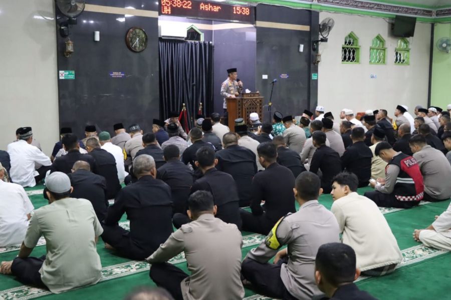 Kapolda Sumbar Pimpin GSSB Kunjungi Masjid Agung Al Muttaqin Lubuk Sikaping
