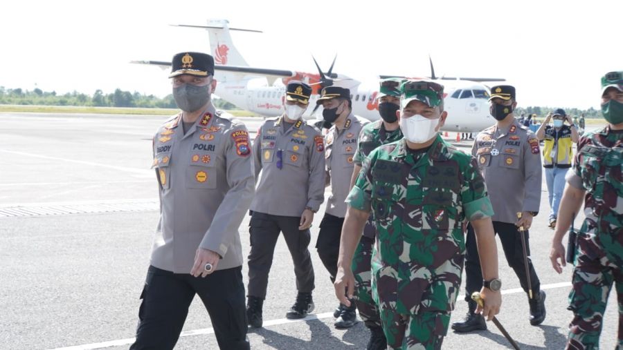 Kapolda Sumbar Sambut Kedatangan Pangdam I Bukit Barisan