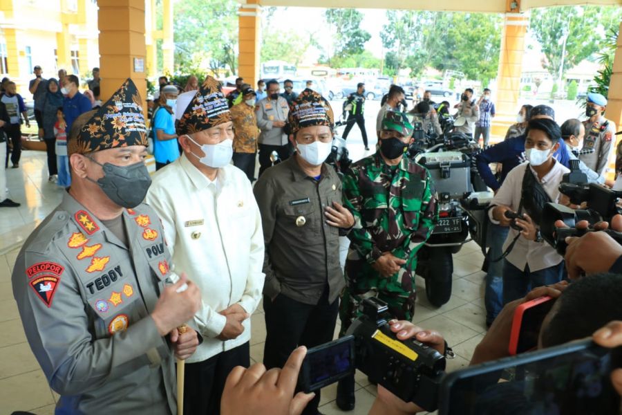 Kapolda Sumbar Tinjau Dua Lokasi Sumdarsin di Pasbar