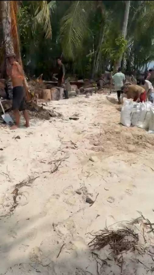 Kapolres Mentawai Cek Informasi Aktivitas di Pulau Penanggalat Besar
