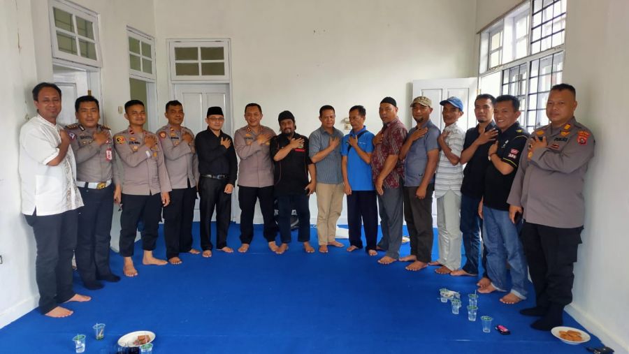 Kapolres Sawahlunto AKBP Purwanto Hari Subekti Silaturahmi Dengan Kan Kubang Kota Sawahlunto