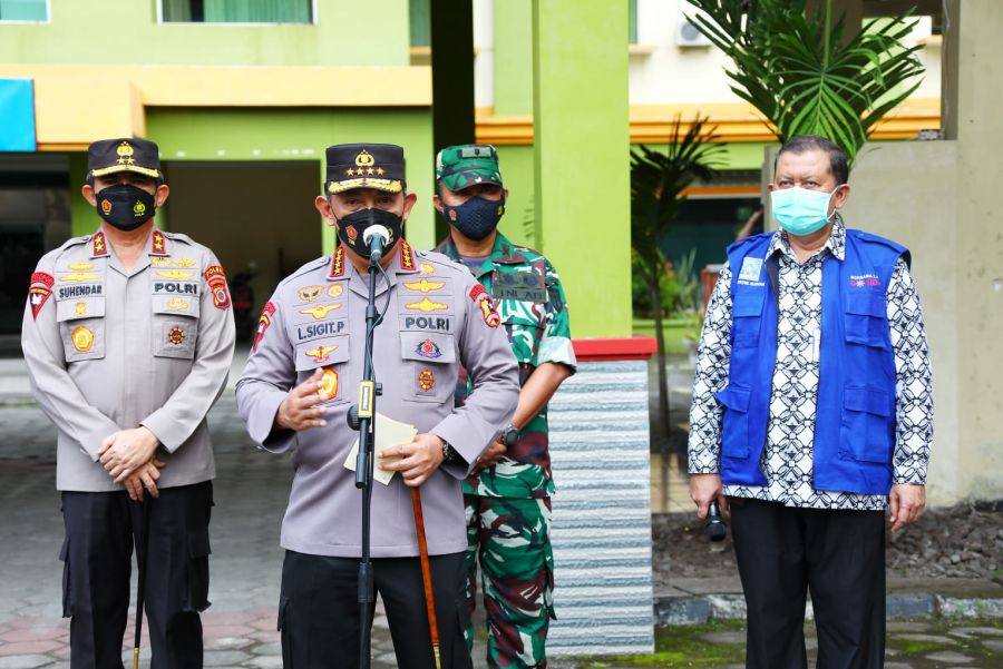 Kapolri Apresiasi Warga yang Pilih Dirawat di Isoter Karena Ikut Kendalikan Laju Covid-19 
