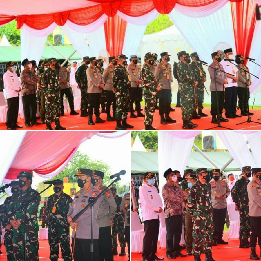 Kapolri dan Panglima TNI Tinjau SUMDARSIN, Wako Hendri Septa Optimis Capai Target Vaksinasi Covid-19