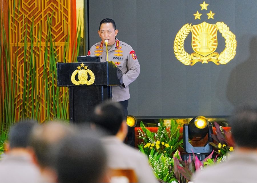 Kapolri Hadiri Pembukaan Rapat Kerja Teknis Gabungan Seluruh Divisi