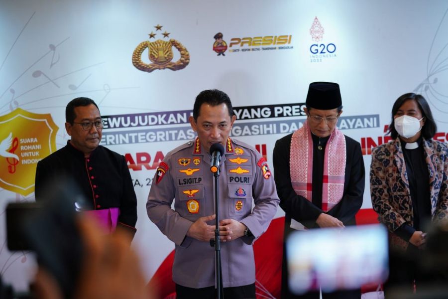 Kapolri: Kita Terus Membangun Nilai Persatuan, Toleransi dan Keberagaman 