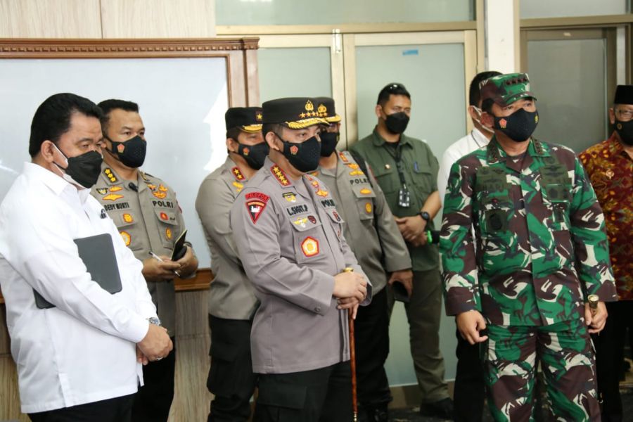 Kapolri Minta Forkopimda Sumbar Perkuat Strategi Mitigasi Covid-19 di Sektor Ekonomi Warga