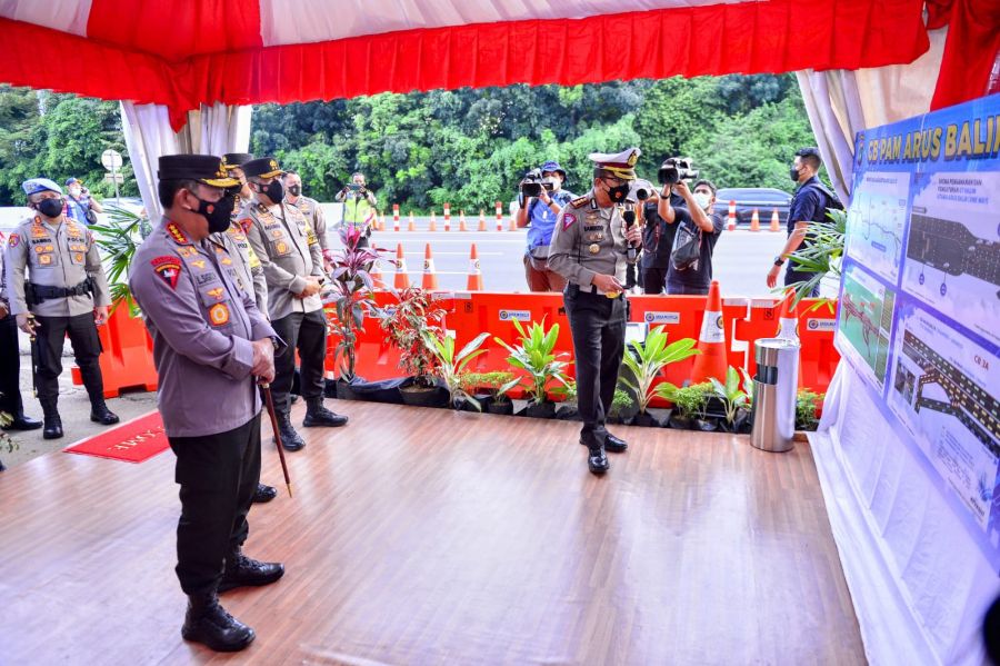 Kapolri Pastikan Polisi akan Berikan Pelayanan Maksimal Hadapi Arus Balik Lebaran 