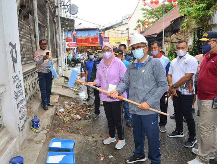 Kawasan Kota Tua Dipercantik, Wako Hendri Septa: Semoga Jadi Destinasi Wisata Baru yang Menjanjikan
