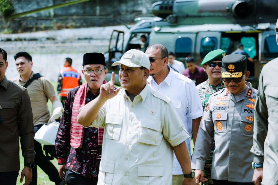 Kedatangan Menhan Prabowo Subianto, Supardi : Jadikan itu Peluang untuk Mengoptimalkan Pembangunan