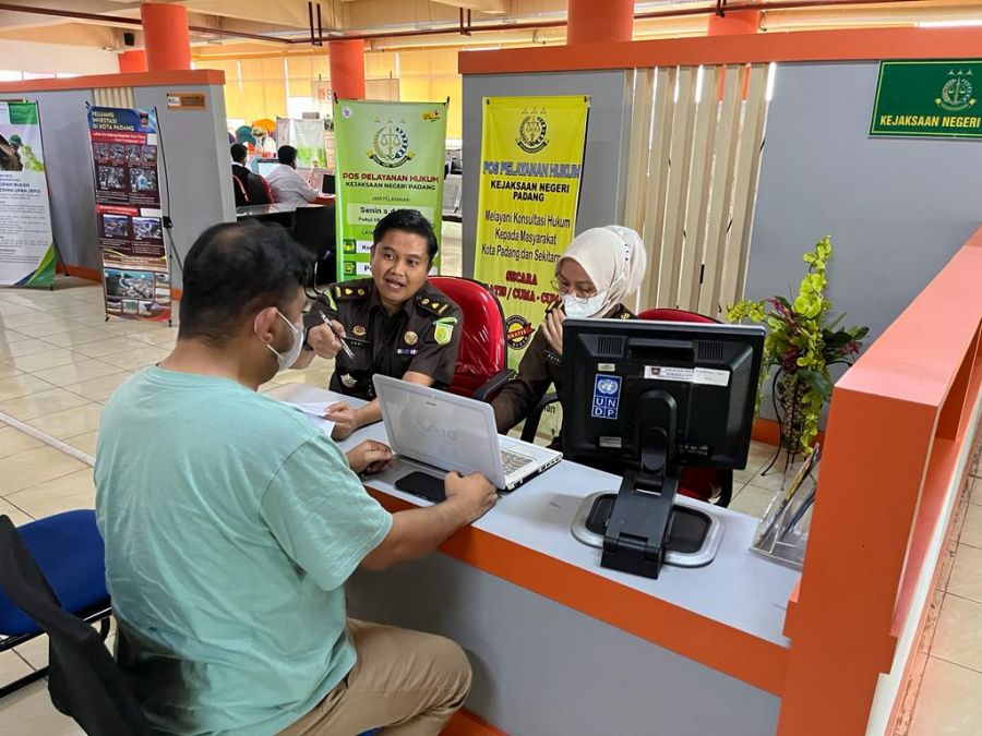 Kejari Padang Maksimal Layanan Masyarakat di MPP Kota Padang