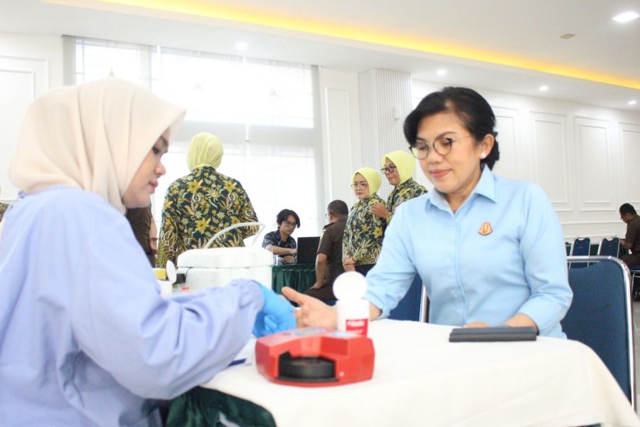 Kejati Sumbar Gelar Sedekah Darah 