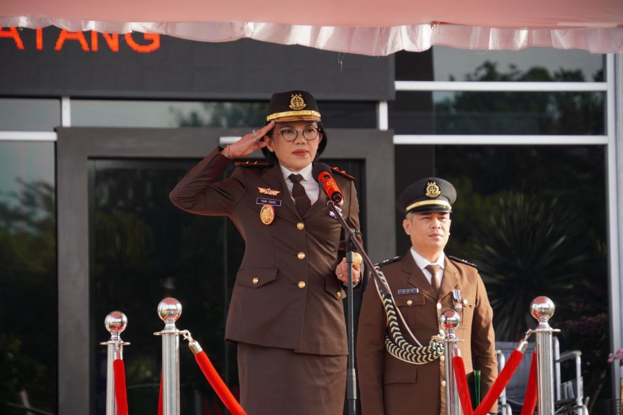 Kejati Sumbar Gelar Upacara Peringatan Hari Lahir Kejaksaan RI ke-80