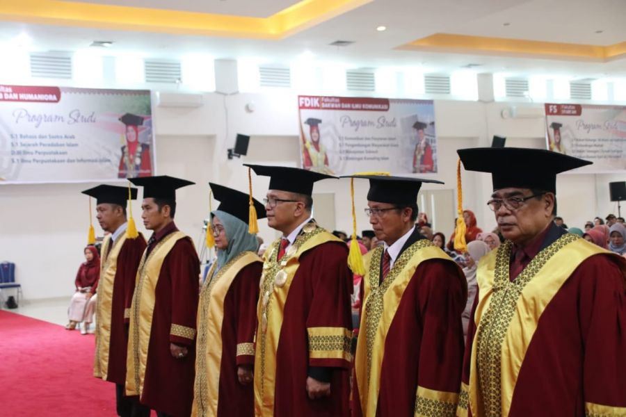 Kemegahan Akademik: Enam Guru Besar Dikukuhkan di UIN Imam Bonjol Padang, Sejarah Baru Menanti