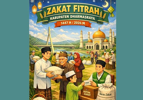 Kemenag dan Baznas Dharmasraya Tetapkan Besaran Zakat Fitrah dan Fidiyah 1447 H